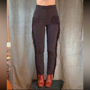 Fringe, western ZARA pants